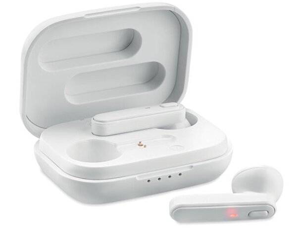 Set 2 auriculares (TWS) 5.0 Jazz Blanco detalle 7