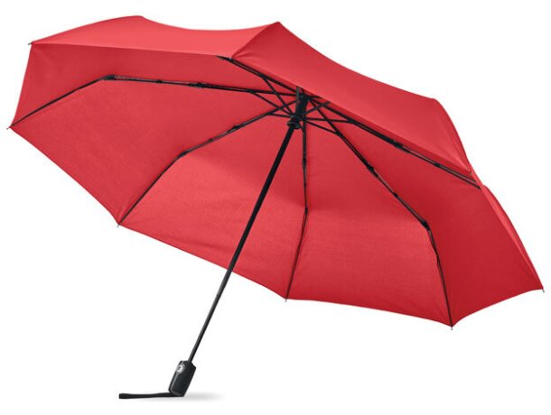 Paraguas plegable 27 Rochester Rojo detalle 9