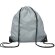 Mochila con cordones surtido de colores personalizada gris claro