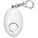 Llavero linterna mini alarma con luz led blanca y mosquet&oacute;n