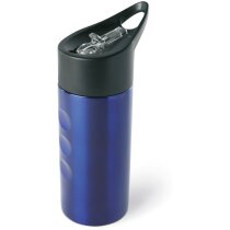 Botella de metal con boquilla personalizada azul Botella de metal con boquilla personalizada azul