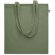Bolsa algodón asas largas orgánico 180 g/m2 Onel Verde