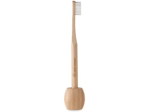 Cepillo de dientes de bambú Kuila Madera detalle 5