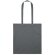 Bolsa de la compra promocional algodón 140 g/m2 Cottonel Colour Gris oscuro detalle 1