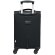 Trolley de 600D RPET Soft Voyage Negro detalle 2