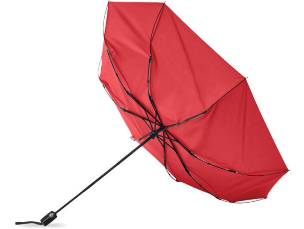 Paraguas plegable 27 Rochester Rojo detalle 12