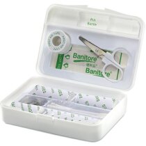 Botiquín de emergencia de plástico personalizado blanco Botiquín de emergencia de plástico personalizado blanco