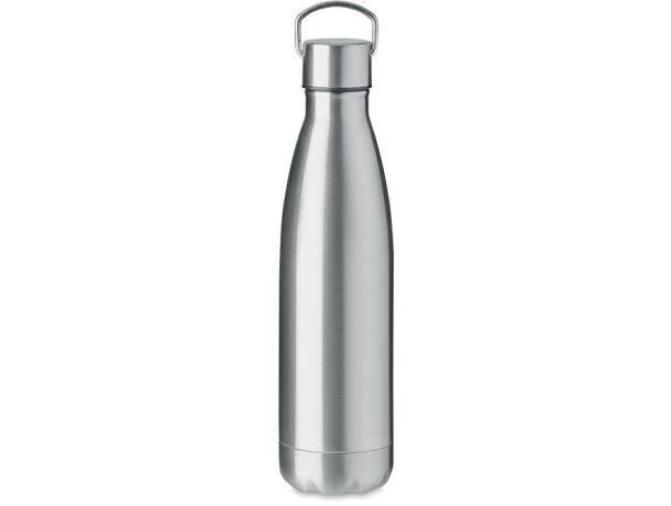 Botella térmica personalizable anti fugas acero Arctic 500 ml Plateado mate detalle 2