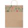 Bolsa papel con motivo navideño reciclado 90 g/m2 BAO Large Beige detalle 1