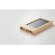 Power bank solar de 4000 mAh Arena Solar Madera detalle 6