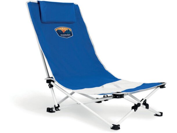 Silla cómoda para la playa Azul detalle 1