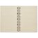 Libreta anillas A5 papel hierba Grass Book Beige detalle 1