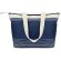 Bolsa de playa canvas azul