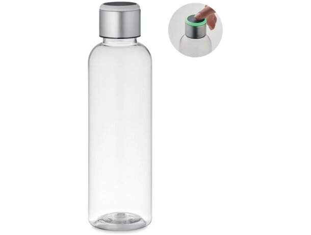 Botella Tritan™ sensor Rem personalizada violeta