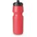 Botella deportiva de plástico sólido 700 ml personalizada roja