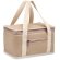 Bolsas térmicas con bolsillo frontal de cierre canvas lavado