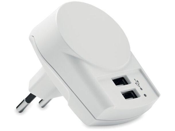 Cargador USB Skross Euro (2xA) Euro Usb Charger 2xa Blanco detalle 5