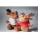 Peluches para bordar personalizable Rudolph con sudadera con capucha Rojo detalle 3