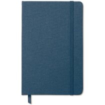 Cuaderno tamaño A5 con hojas rayadas azul Cuaderno tamaño A5 con hojas rayadas azul