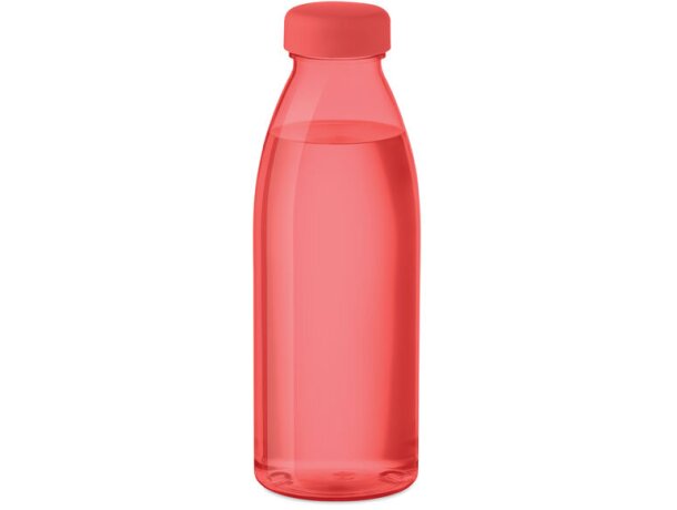 Botella RPET 550ml Spring Rojo transparente detalle 14