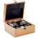 Set whisky Inverness con vasos y cubitos para regalar