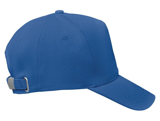 Gorra béisbol de alg. orgánico Bicca Cap Azul detalle 6