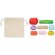 Juego de habilidad de rocas de madera de colores variados Beige detalle 1