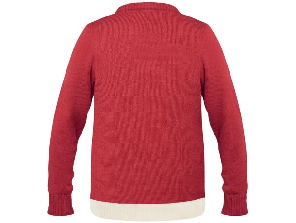 Jersey de Navidad L/XL Shimas Rojo detalle 6