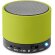 Altavoz circular con bluetooth personalizado verde lima