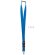Lanyard 25mm con mosquetón Wide Lany Azul real