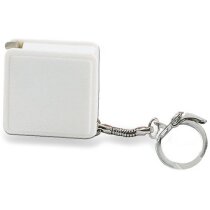 Llavero original de plástico con cinta métrica 1m
