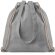 Bolsa de la compra con logo de rPET Moira Duo Gris claro