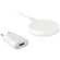 Set de cargador inalámbrico en estuche de regalo Wireless Plato Set Blanco detalle 1