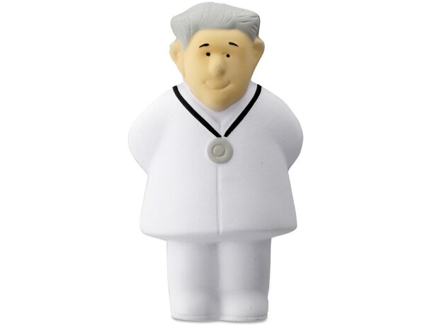 Antiestrés modelo de doctor personalizado blanco Antiestrés modelo de doctor personalizado blanco
