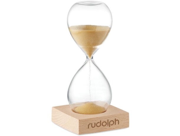 Reloj de arena de 5 minutos Desert Beige detalle 4