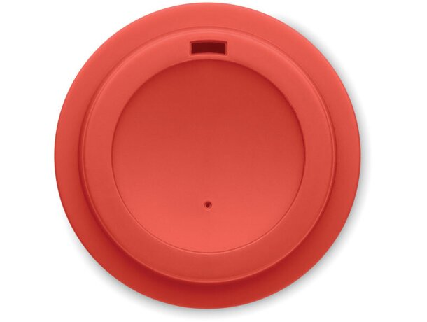 Vaso de doble pared PP 300 ml Nola Rojo detalle 7