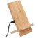 Soporte carga inalámbrica bambú Whippy Plus 10W