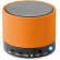 Altavoz circular con bluetooth personalizado naranja