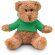 Peluche oso con sudadera Johnny Verde