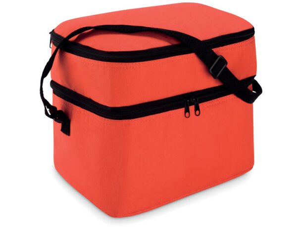 Bolsas térmicas poliester Casey Rojo detalle 1