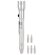 Linterna de aluminio Lampio Torch Plateado detalle 4