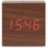 Reloj Led En Mdf Madera detalle 1
