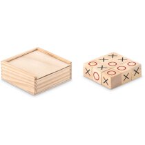 Juego Tres En Raya De Madera personalizado