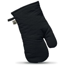 Manopla Nevon algodón orgánico beige con asa