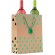 Bolsa regalo personalizada papel craft 250 g/m2 Sparkle Verde detalle 11
