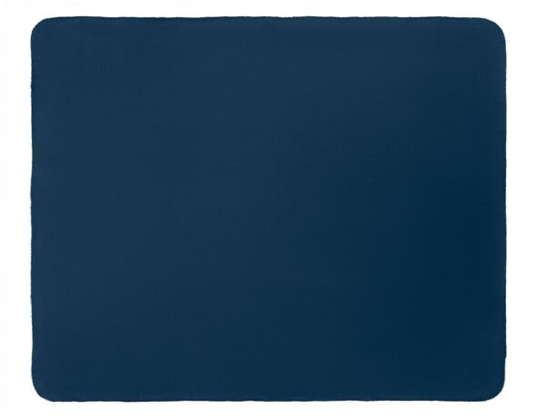 Manta polar RPET 130gr/m² Bogda Azul detalle 3