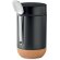 Tarro térmico con cuchara base de corcho de acero