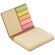 Kit de notas adhesivas y marcadores Beige