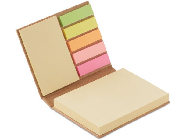 Kit de notas adhesivas y marcadores merchandising