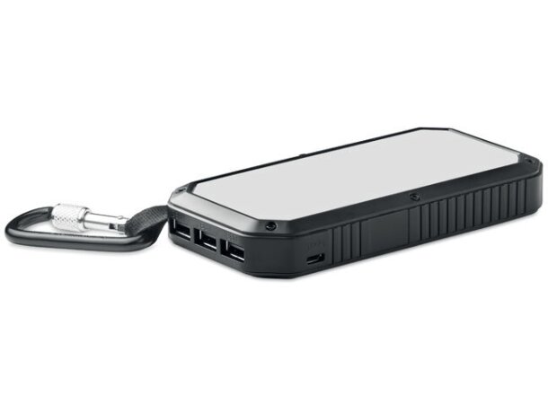 Powerbank personalizable 8000 mah Powereight Negro detalle 2